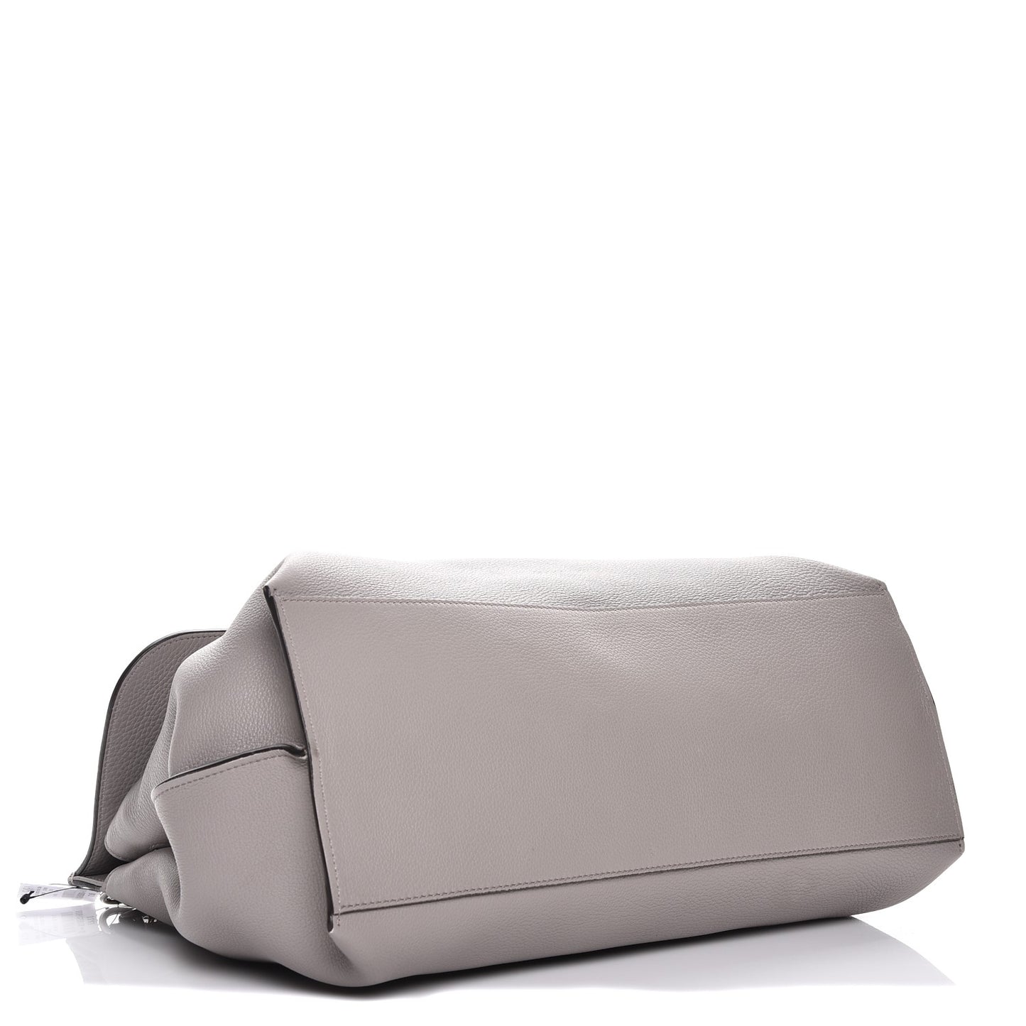 Cellarius Calfskin Large Bamboo Daily Top Handle Bag Storm Grey