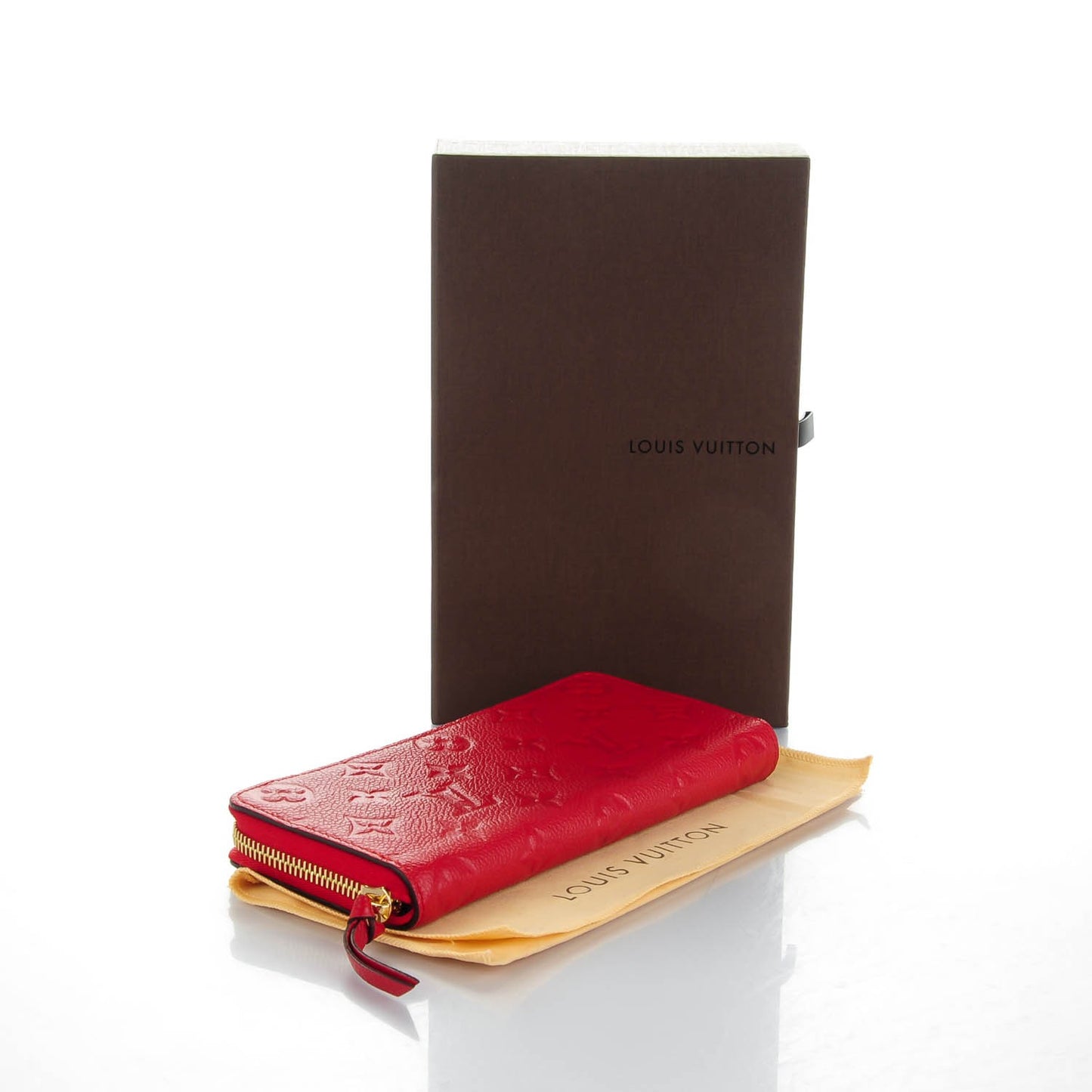Empreinte Clemence Wallet Cherry