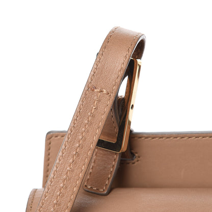 Chloe Calfskin Georgia Crossbody Bag Chestnut Cream 14 of 16