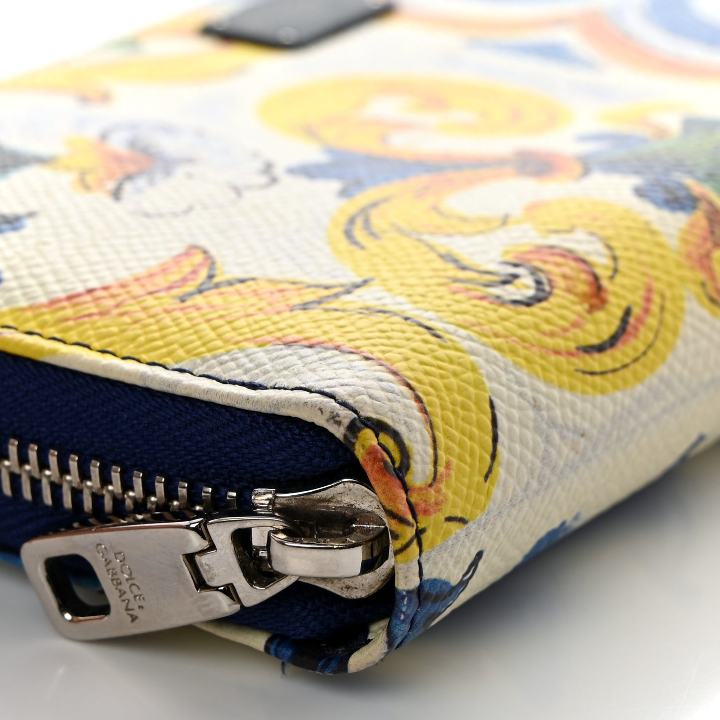Dauphine Majolica Printed Zip Around Wallet Multicolor