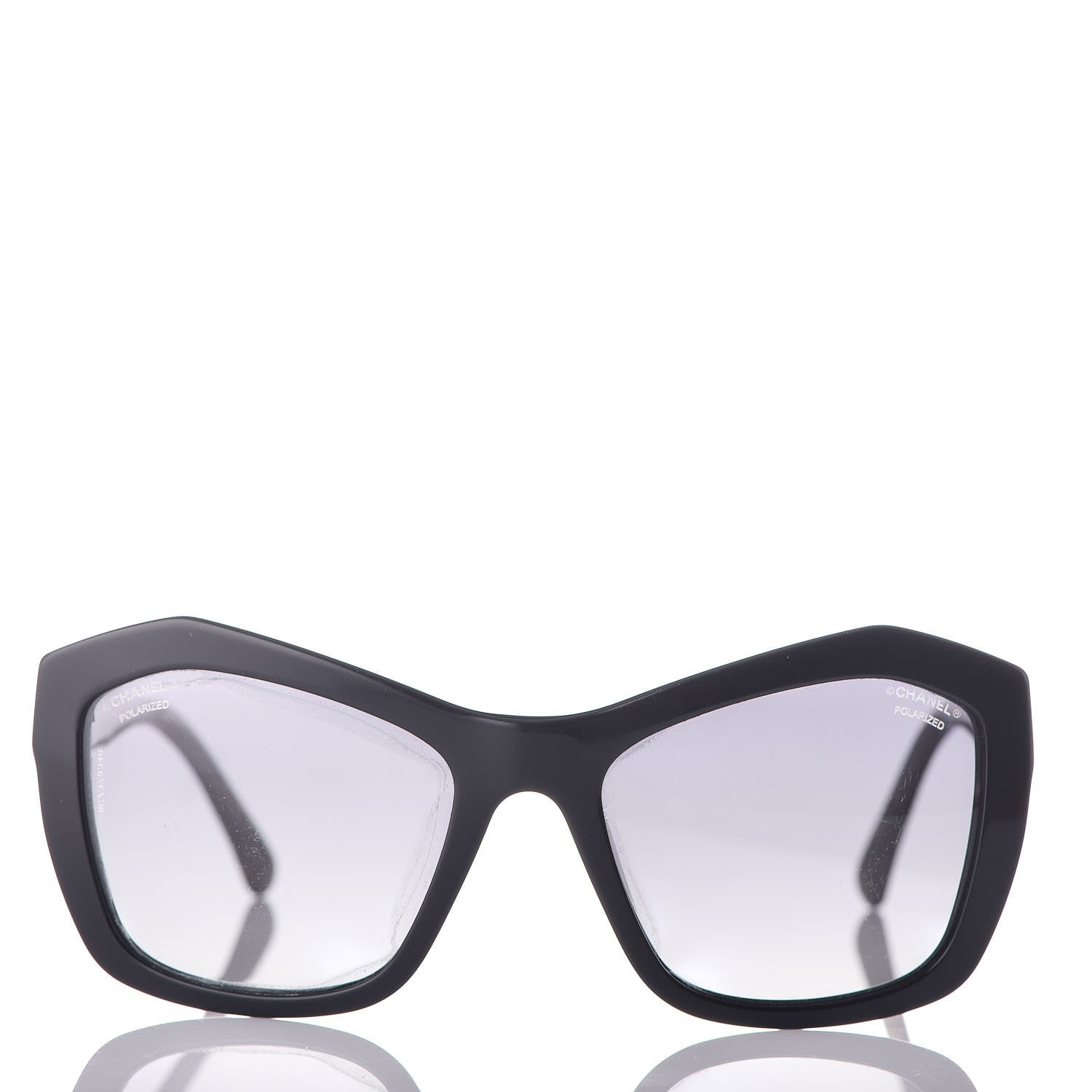 Chanel Lace Effect Sunglasses 5296 Black 2 of 7