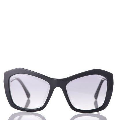 Chanel Lace Effect Sunglasses 5296 Black 2 of 7