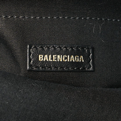 Balenciaga Arena Calfskin Large Monaco Chain Shoulder Bag Black 6 of 8
