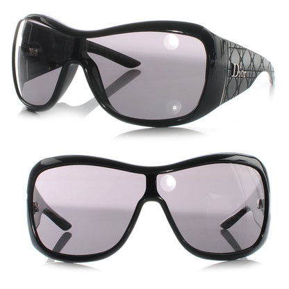 Christian Dior Cannage 1 Quilted Sunglasses Black 1 of 4