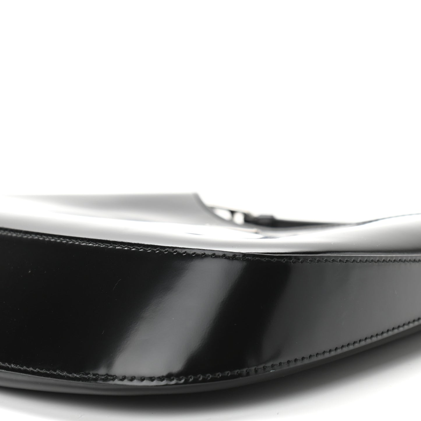 Spazzolato Cleo Shoulder Bag Black