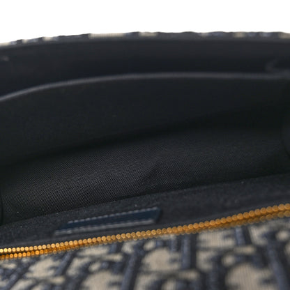 Christian Dior Oblique 30 Montaigne Flap Bag Blue 5 of 8