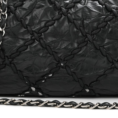 Chanel Calfskin Ultra Stitch Oversize Flap Black 12 of 12