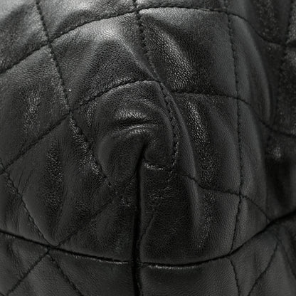 Saint Laurent Lambskin Quilted Maxi Icare Shopping Tote Black 18 of 22