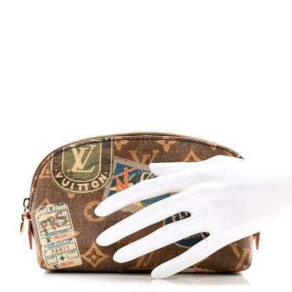 Louis Vuitton Monogram Flight Mode Cosmetic Pouch 2 of 6