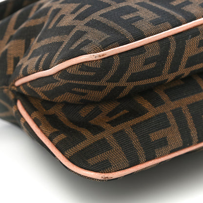 Fendi Zucca Crystal Flower Baguette Tobacco 8 of 20