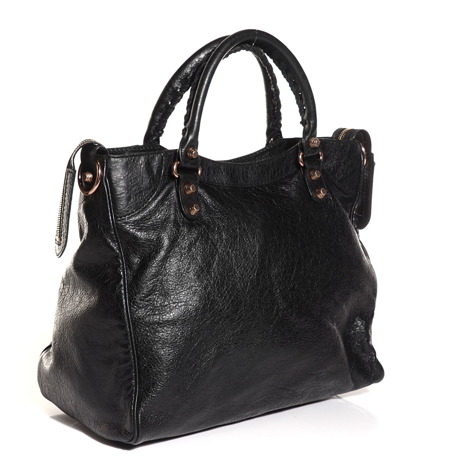 Balenciaga Agneau Giant 12 Rose Gold Hardware Velo Black 3 of 11