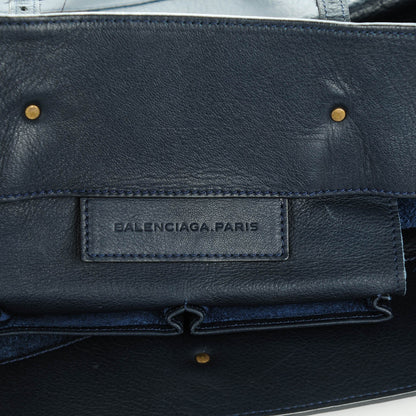 Balenciaga Veau Papier A4 Tote Bleu Roi 6 of 8