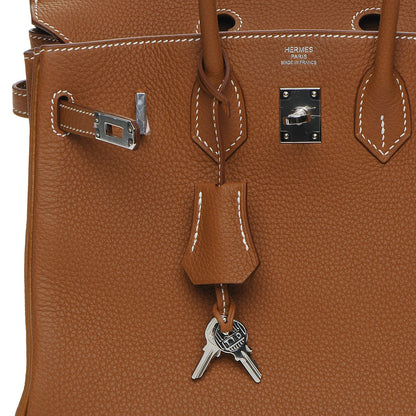 Hermes Togo Birkin 25 Gold 12 of 26