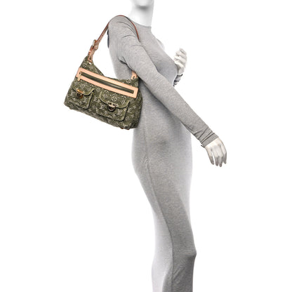 Louis Vuitton Monogram Denim Baggy PM Lichen 2 of 10