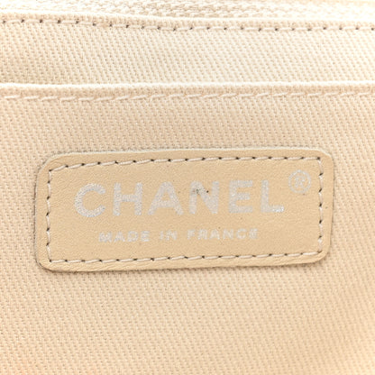 Chanel Calfskin Ice Cube On the Rocks Medium Flap Silver 6 of 15