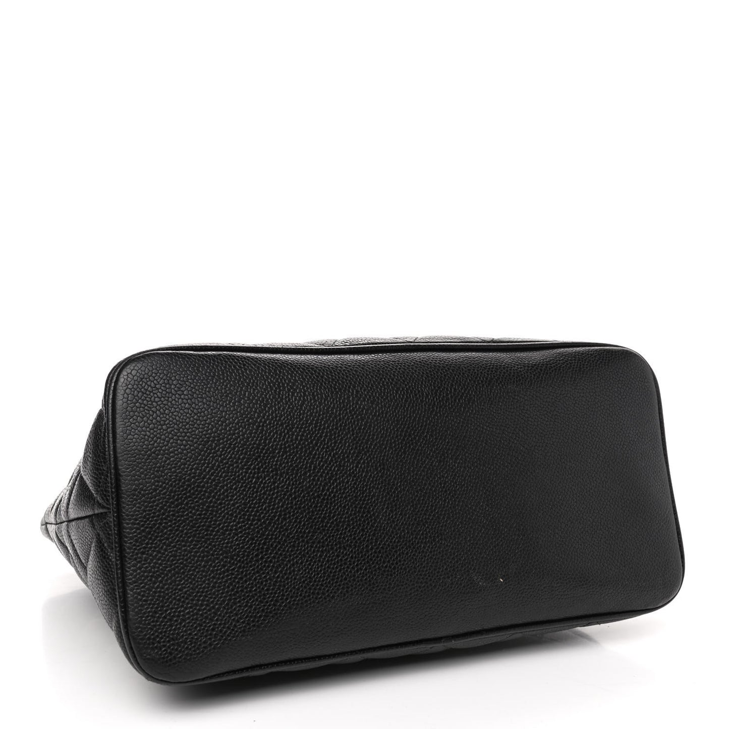 Caviar Quilted Medallion Tote Black