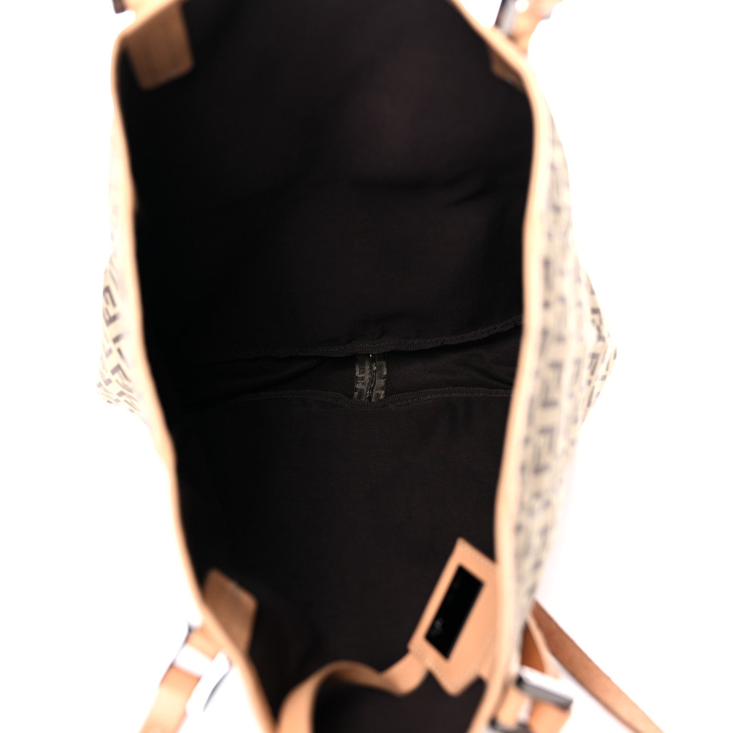 Fendi Zucchino Shopping Tote Beige 5 of 29