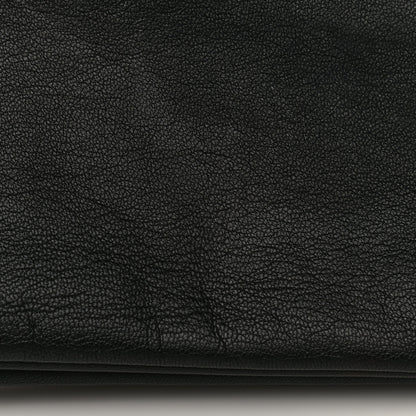 Celine Lambskin Large Trio Crossbody Bag Black 12 of 17