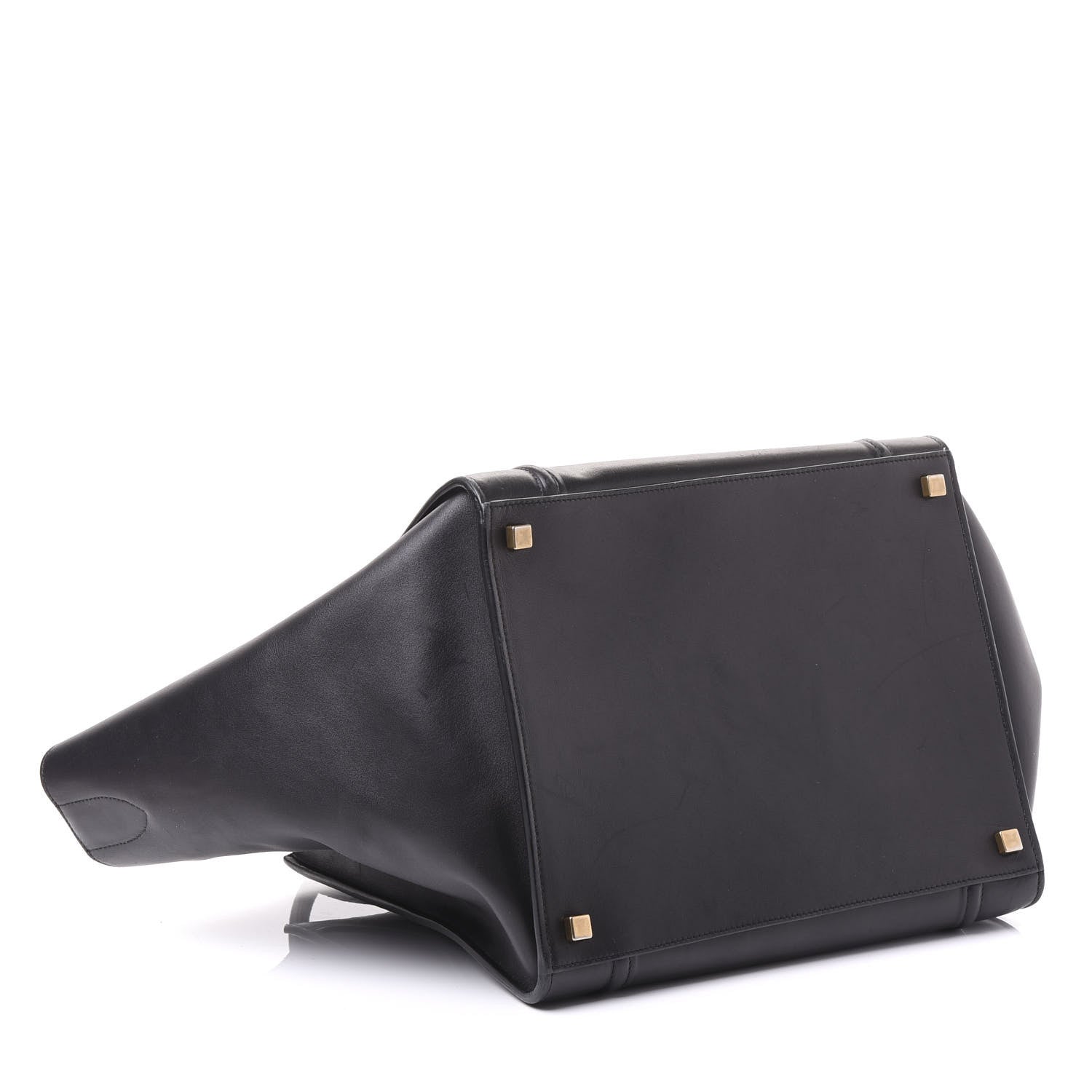 Celine Supple Calfskin Medium Phantom Luggage Black 3 of 11