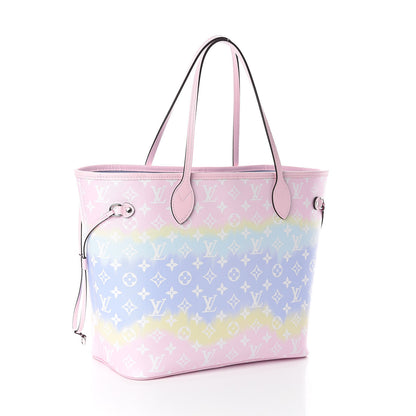 Louis Vuitton Monogram Escale Neverfull MM Pastel 4 of 11