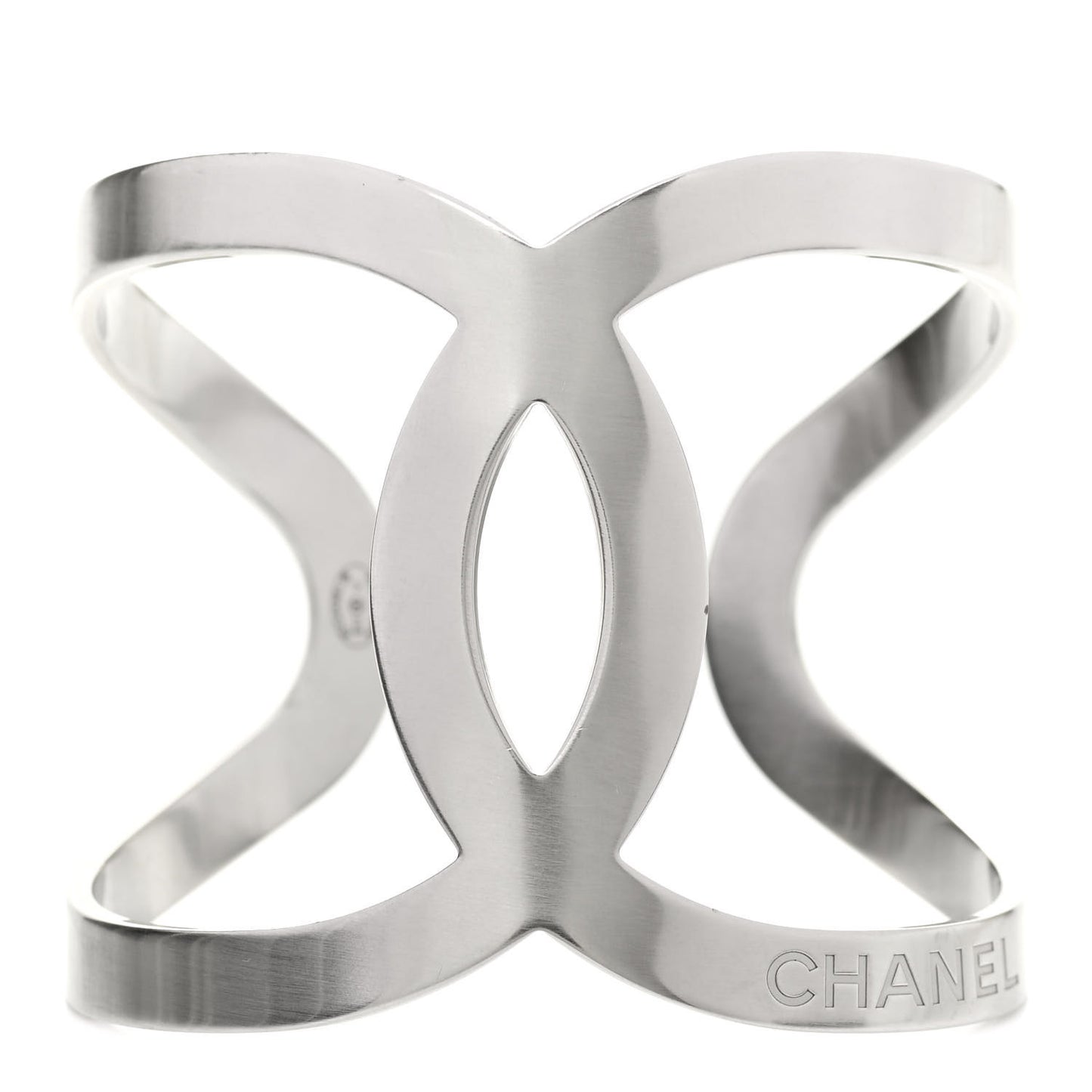 Metal CC Cuff Silver