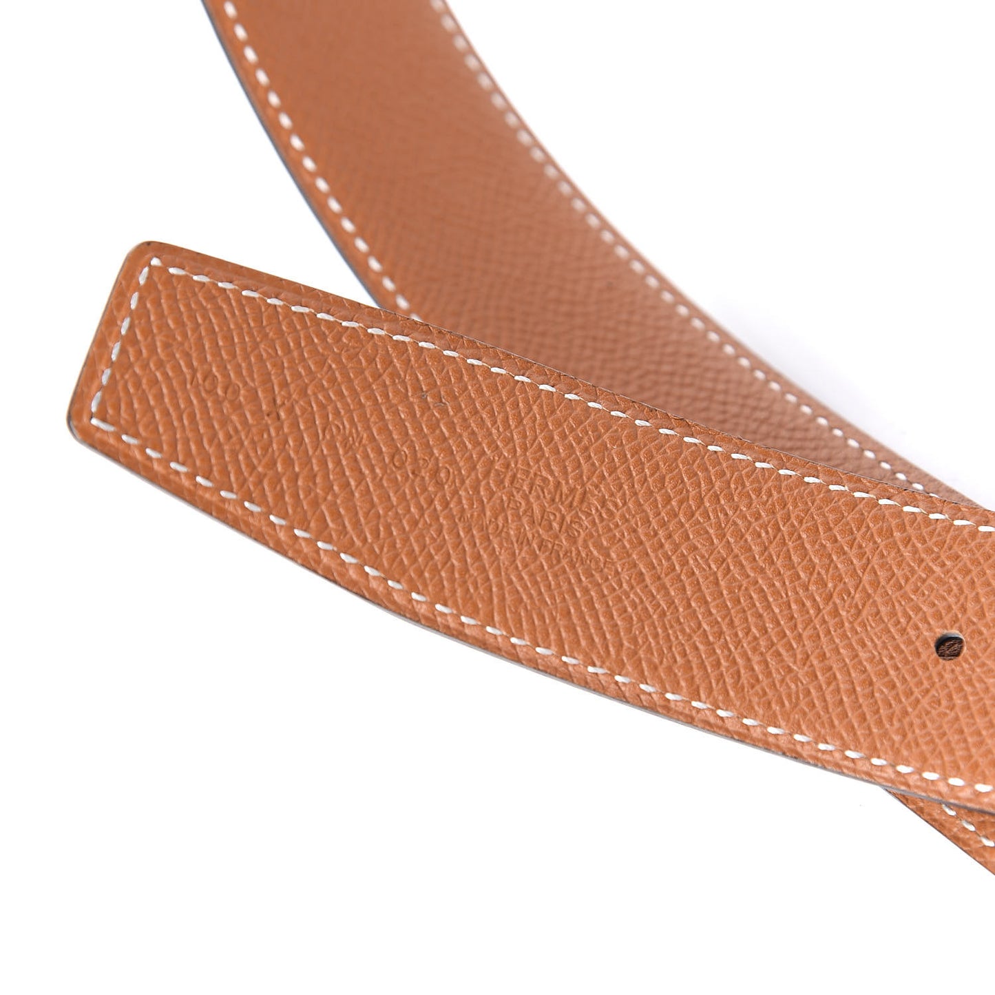 Swift Epsom 32mm H Belt 100 Black Gold