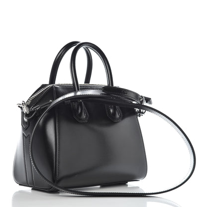 Givenchy Shiny Lord Calfskin Mini Antigona Black 3 of 12