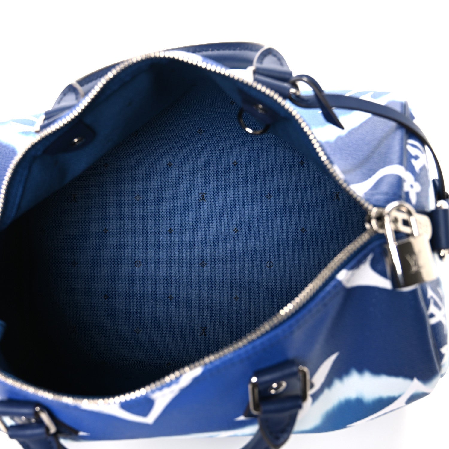 Louis Vuitton Monogram Escale Speedy Bandouliere 30 Blue 5 of 10