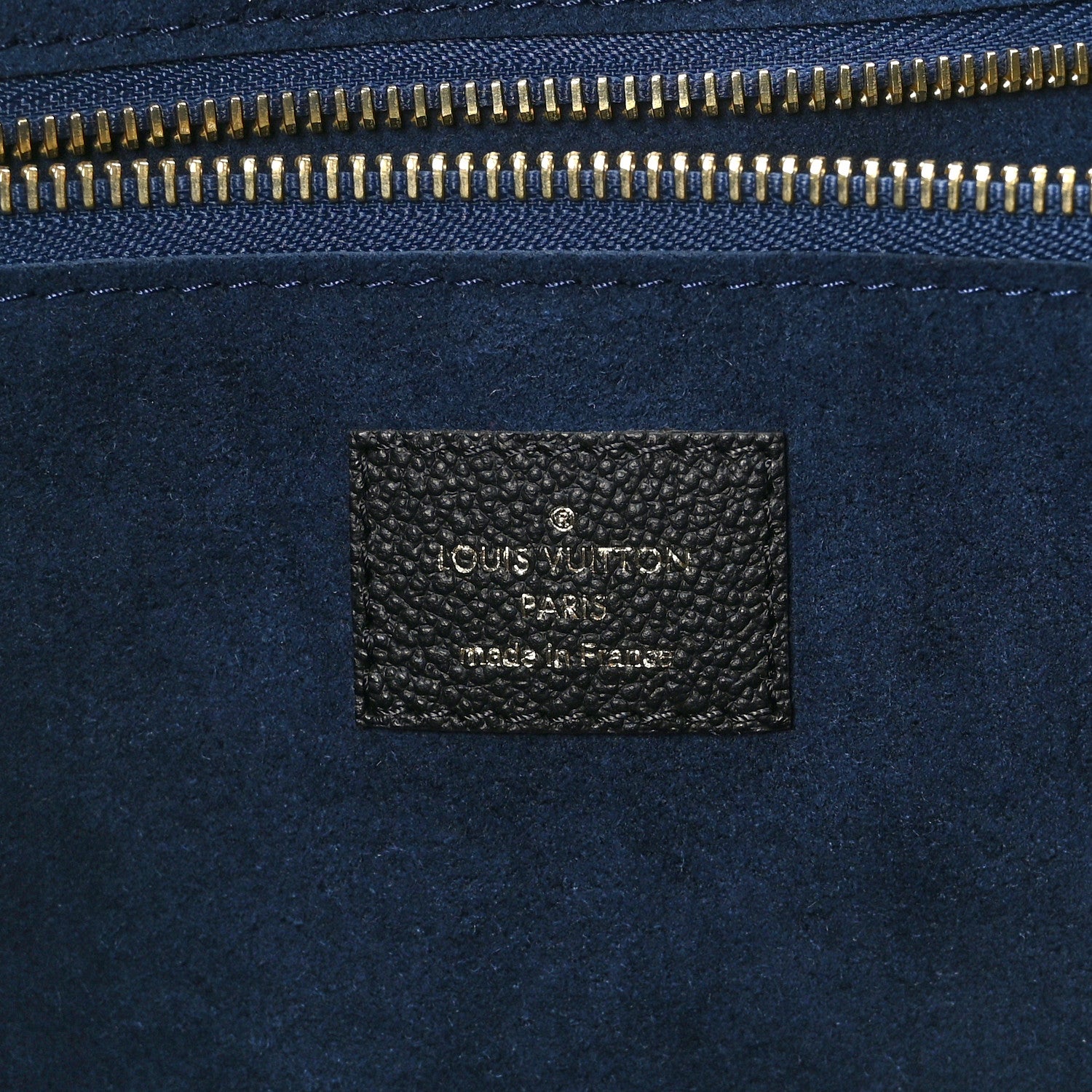 Louis Vuitton Empreinte Monogram Giant Neverfull MM Black 7 of 10