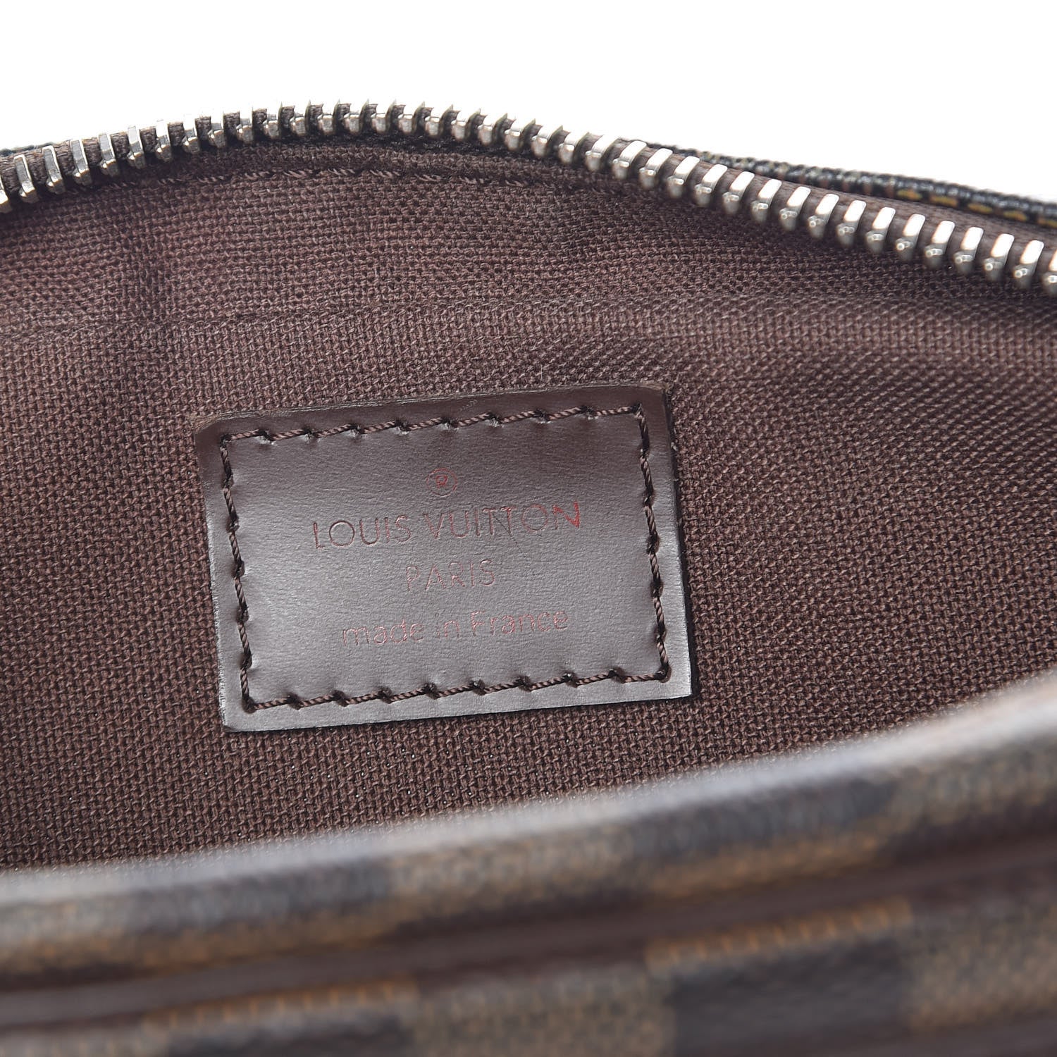 Louis Vuitton Damier Ebene Pochette Billets Macao 6 of 11