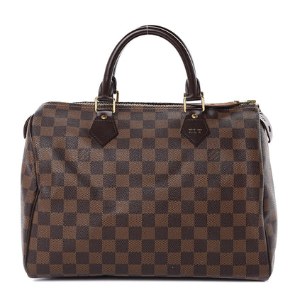 Louis Vuitton Damier Ebene Speedy 30 1 of 15