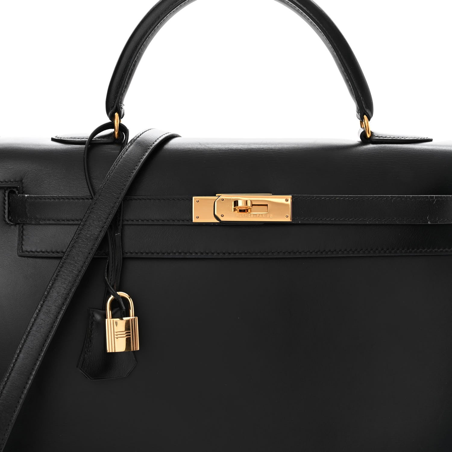 Hermes Box Kelly Sellier 35 Black 8 of 21
