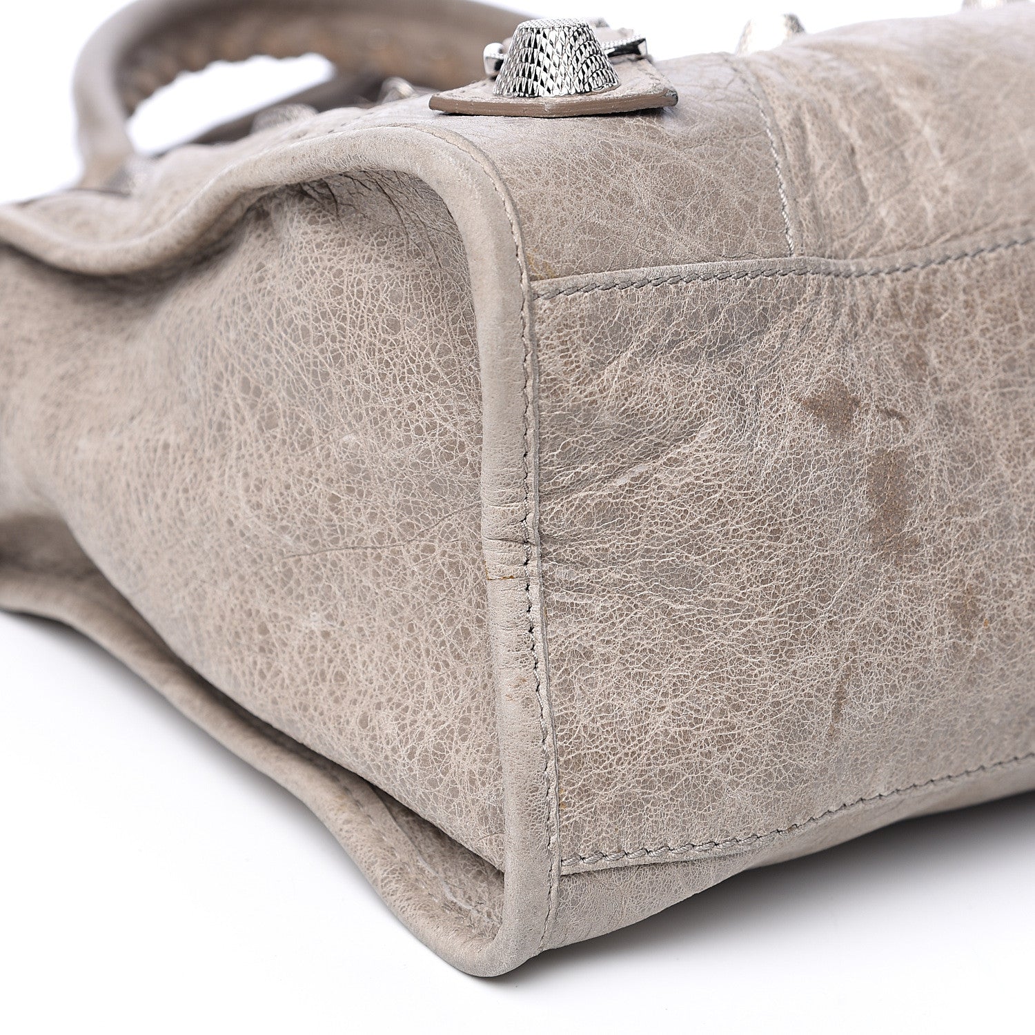 Balenciaga Agneau Giant 21 Silver Hardware City Papyrus 7 of 16