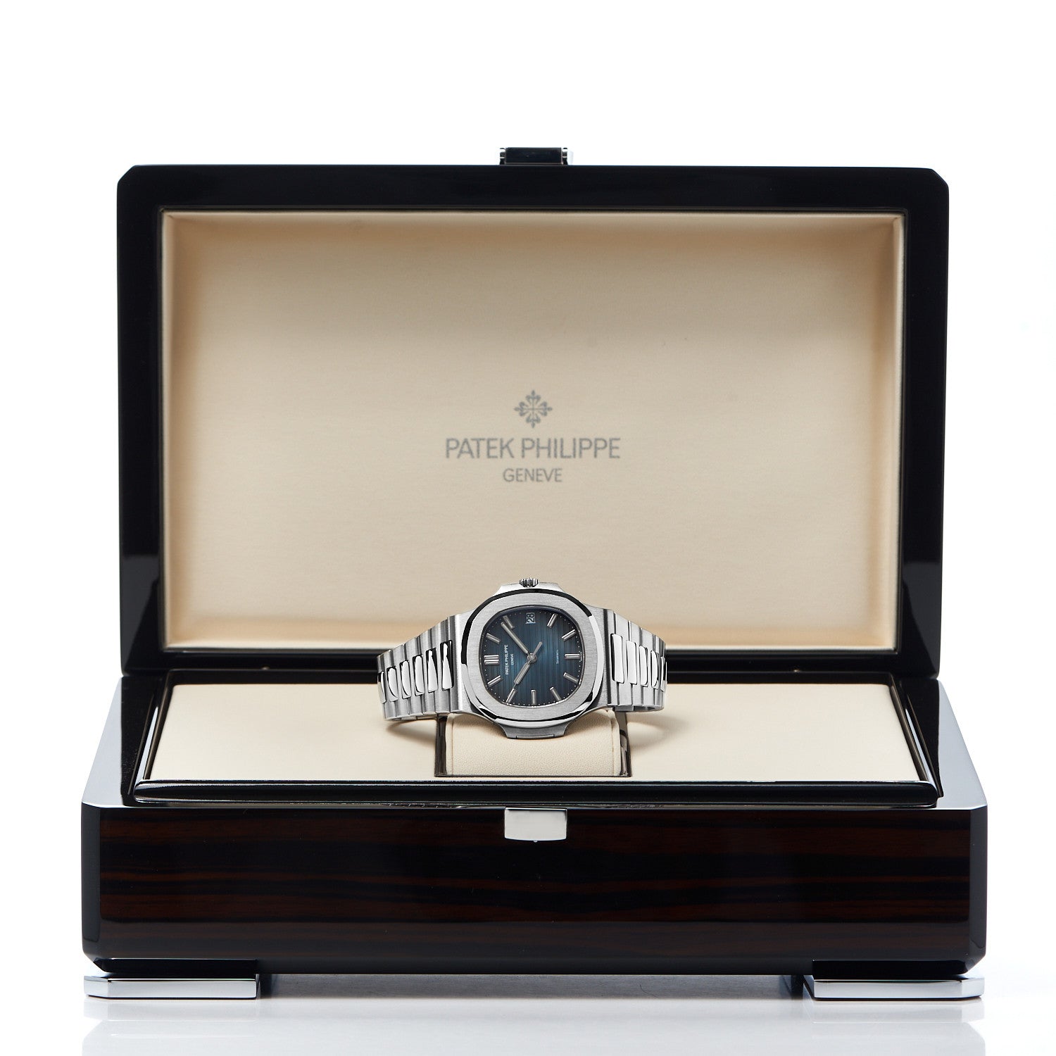 Patek Philippe Stainless Steel 40mm Tiffany & Co. Nautilus Automatic Watch Blue 5711/1A-010 7 of 7