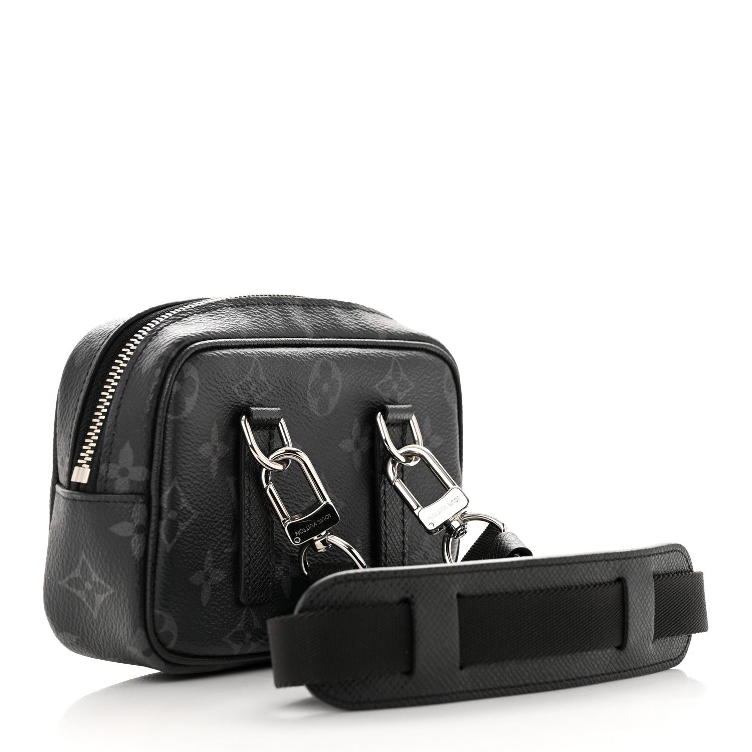 Louis Vuitton Monogram Eclipse Taigarama Outdoor Pouch Black 3 of 12