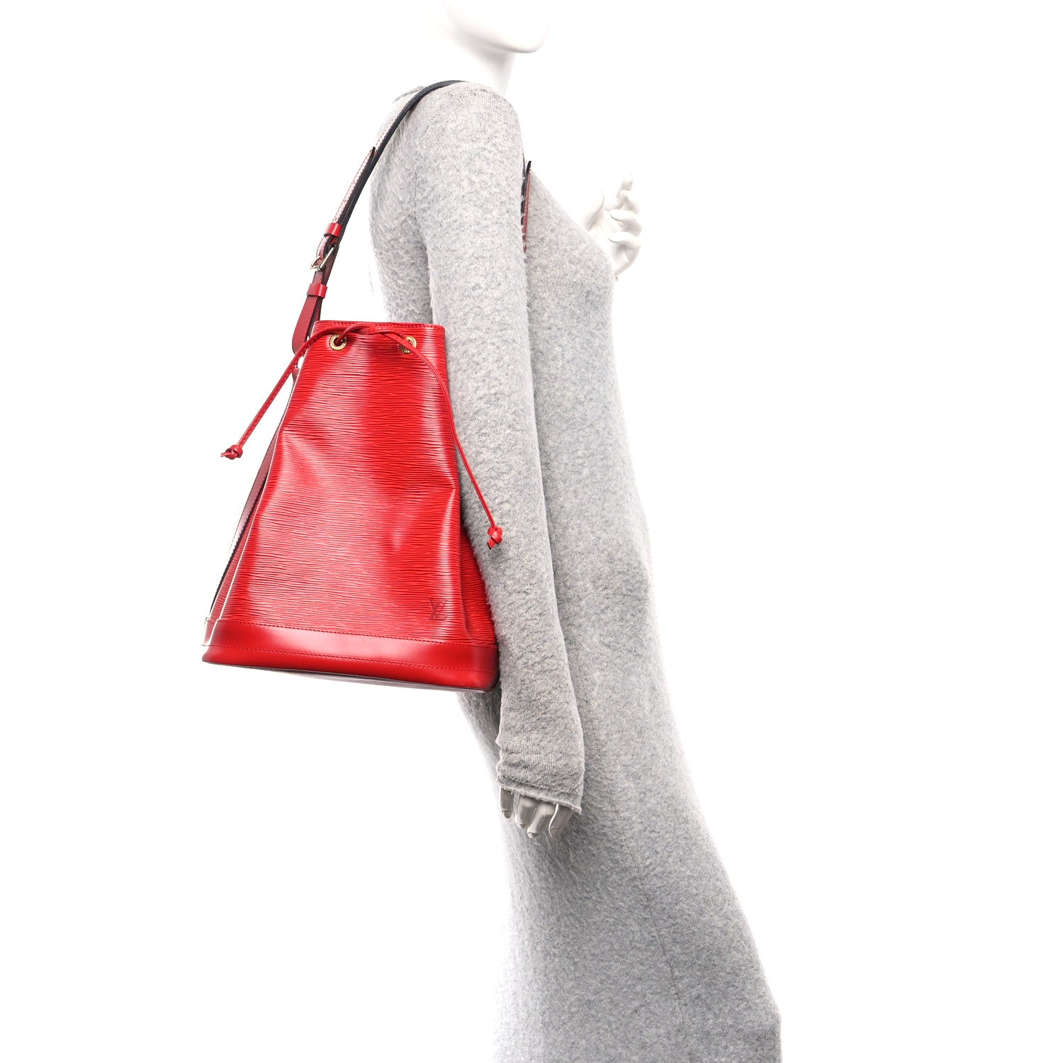 Louis Vuitton Epi Noe Castillan Red 2 of 10