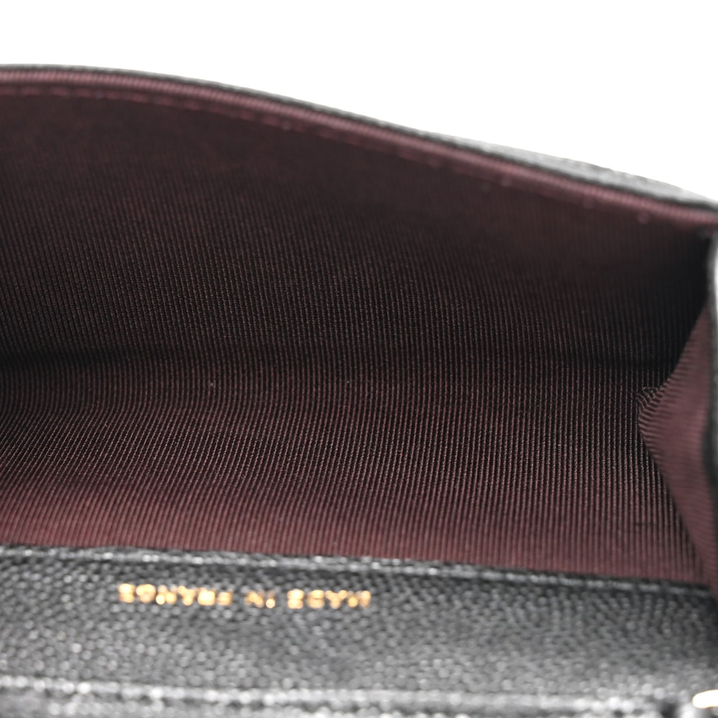 Caviar Quilted Belt Bag Black