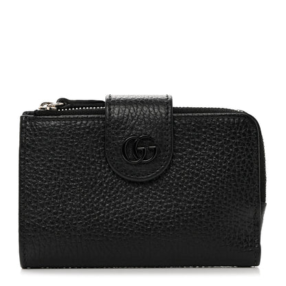 Gucci Dollar Calfskin Double G Wallet Black 1 of 8