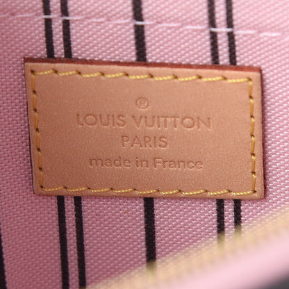 Louis Vuitton Monogram Neverfull MM GM Pochette Rose Ballerine 6 of 7