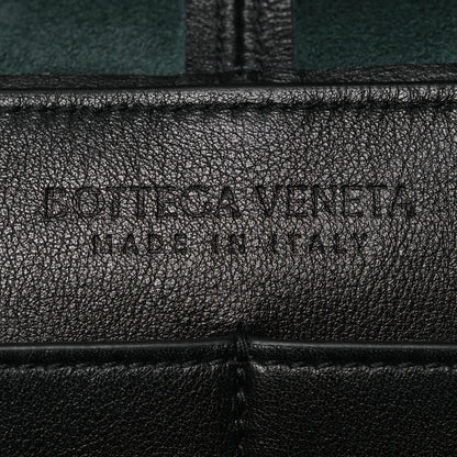 Bottega Veneta Silky Calfskin Medium Sawyer Messenger Bag Black 6 of 14