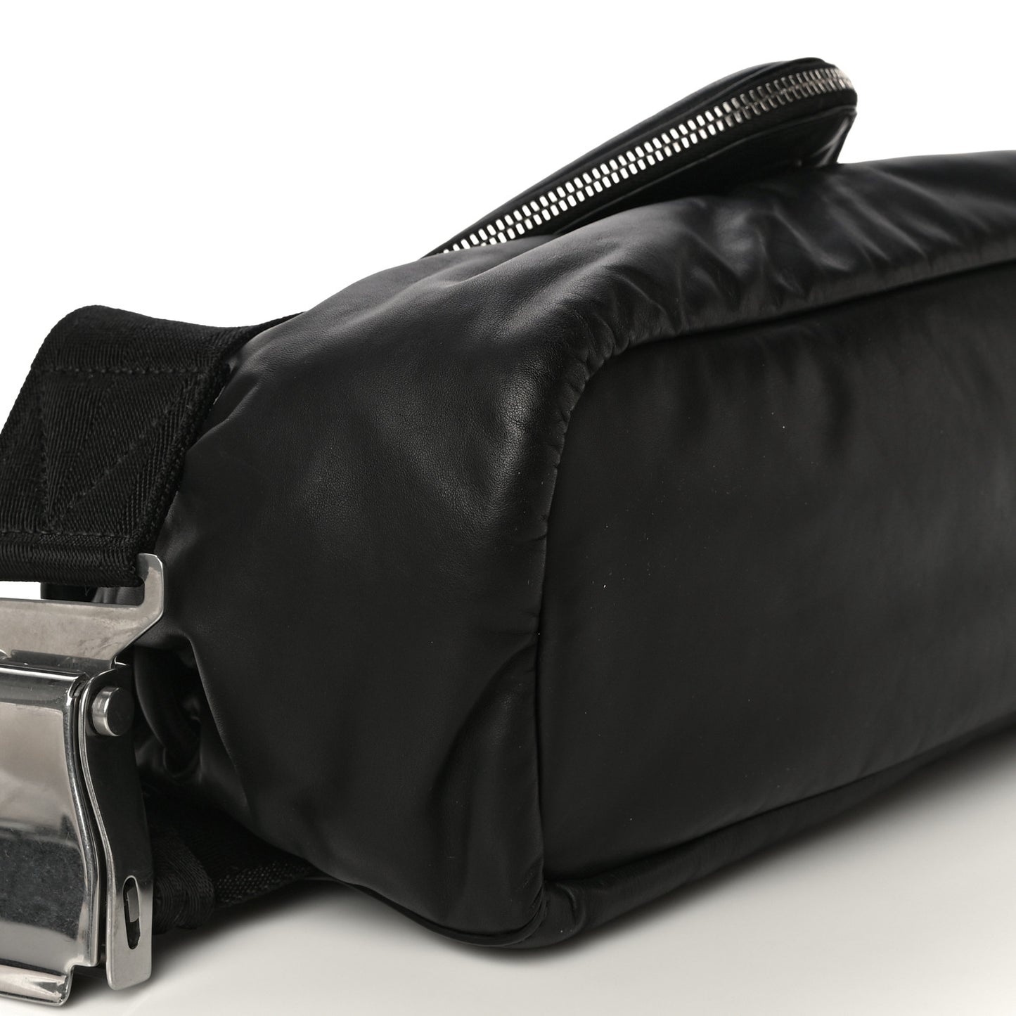 Nappa Beak Belt Bag Black