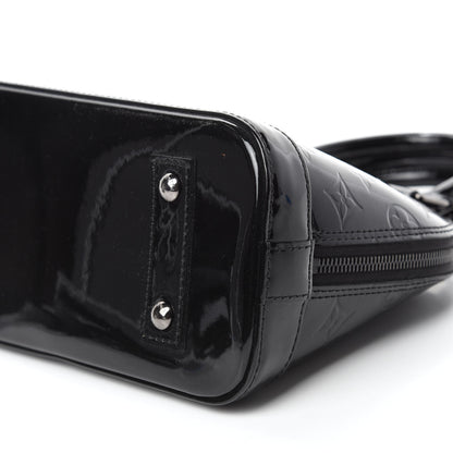 Louis Vuitton Vernis Alma BB Noir Magnetique 7 of 10