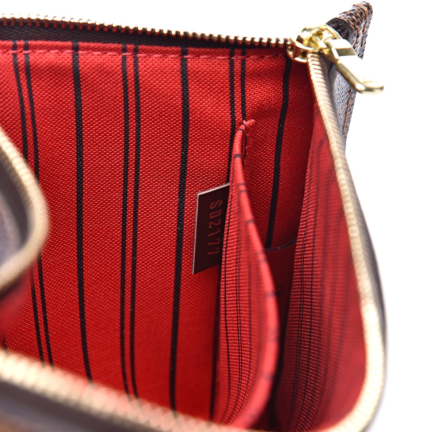 Louis Vuitton Damier Ebene Neverfull MM GM Pochette 8 of 8
