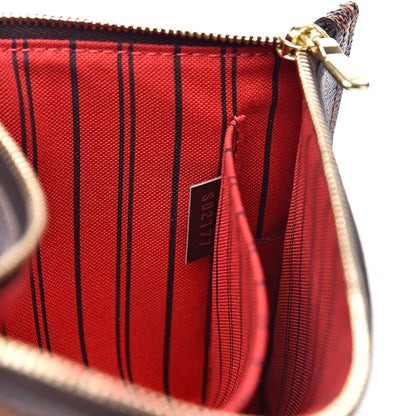 Louis Vuitton Damier Ebene Neverfull MM GM Pochette 8 of 8
