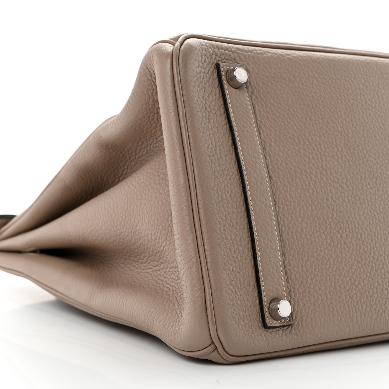 Hermes Taurillon Clemence BIRKIN 35 Gris Tourterelle 9 of 10