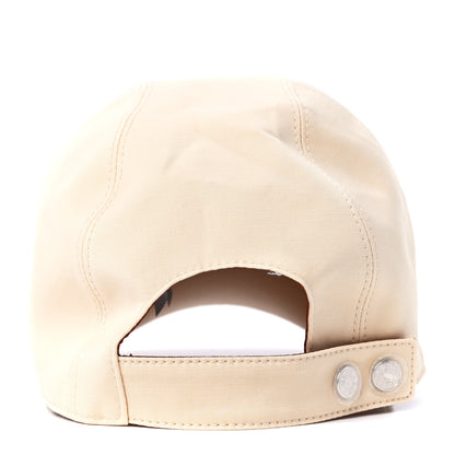 Hermes Cotton Davis H Primavera Cap 56 White Creme 4 of 8