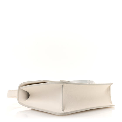 Christian Dior Ultra Matte Grained Calfskin 30 Montaigne Flap Bag White 4 of 10