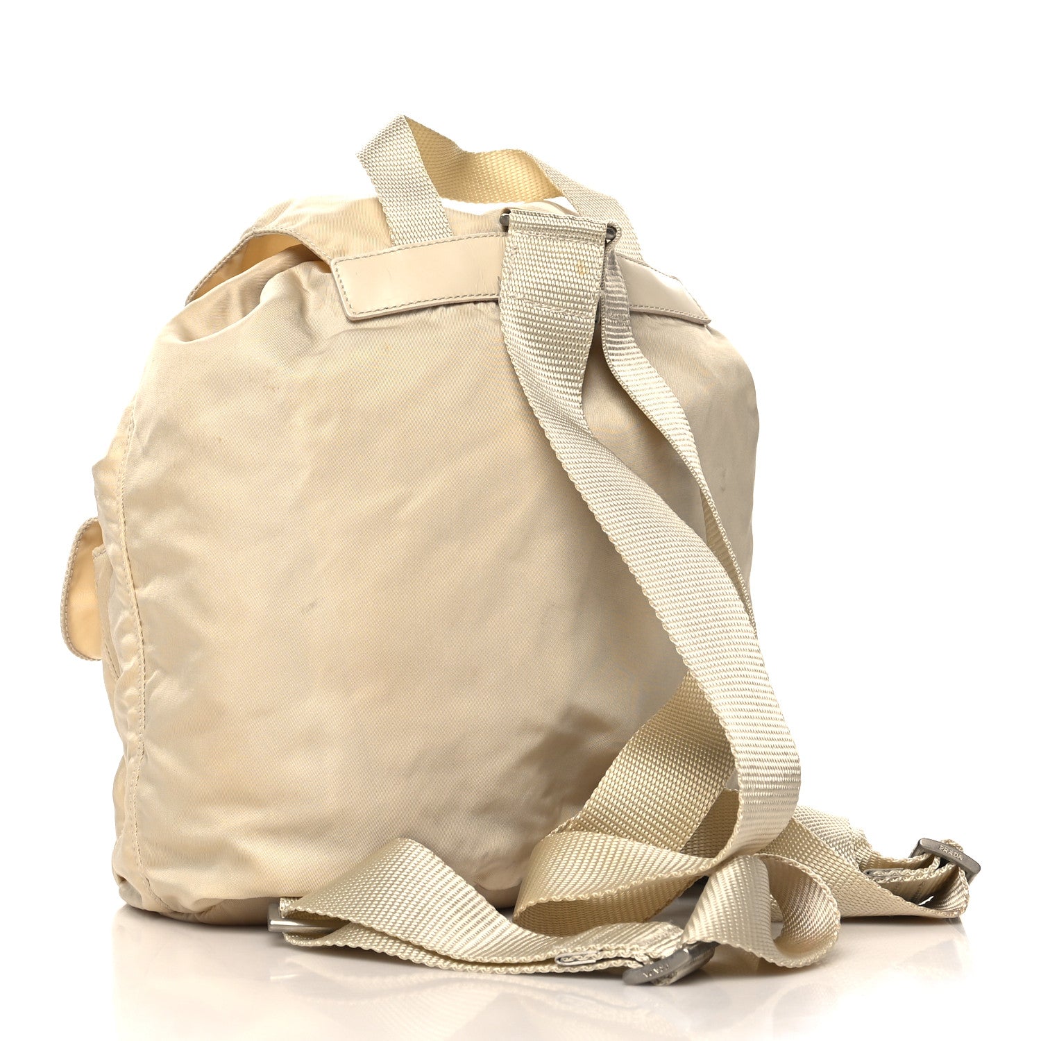 Prada Tessuto Nylon Small Backpack Sabbia 3 of 12