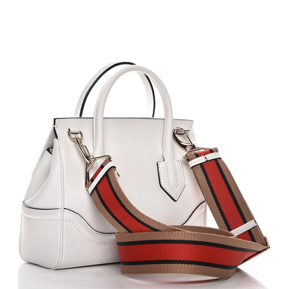 Versace Calfskin Medium Palazzo Empire Bag White 3 of 7