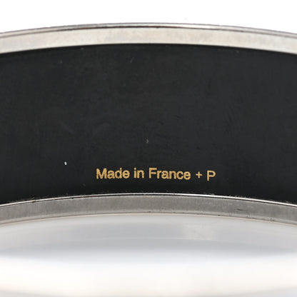 Hermes Enamel Printed Wide Caleche Bracelet 62 5 of 5